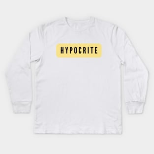 Hypocrite Kids Long Sleeve T-Shirt